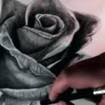 dibujos de rosas a lapiz